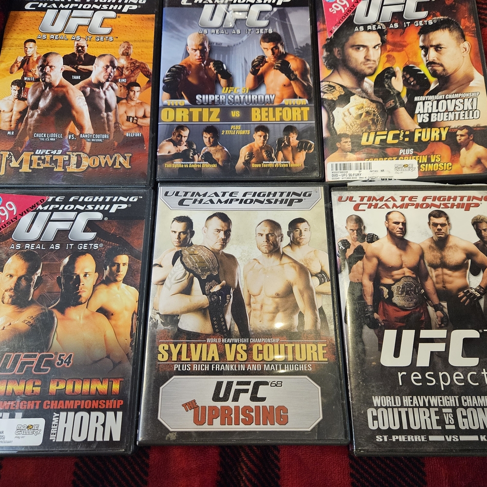 UFC DVD Collection - Mixed Martial Arts Home Games